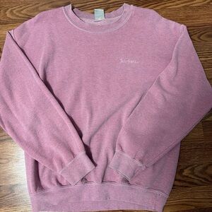Dusty Pink Crewneck Sweatshirt